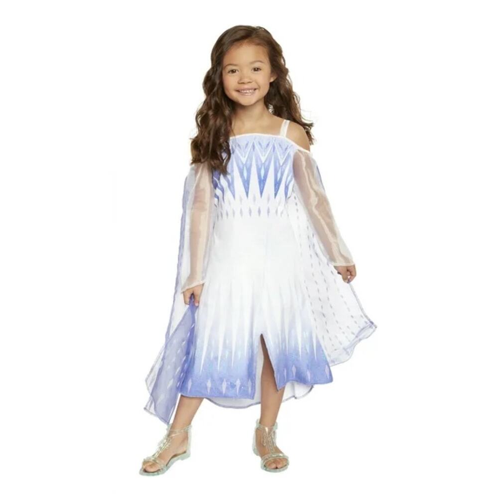 Frozen 2 snow queen Elsa costume size M 8-10